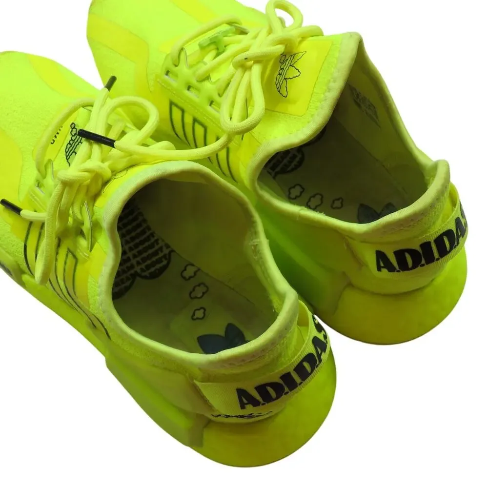Adidas NMD R1 V2 Solar Yellow Men’s 5 Women’s 6.5 Boost Running Sneakers GY5061